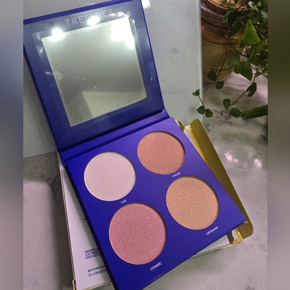 NIB Treslúce Beauty Lucete Glow Highlighter Palette